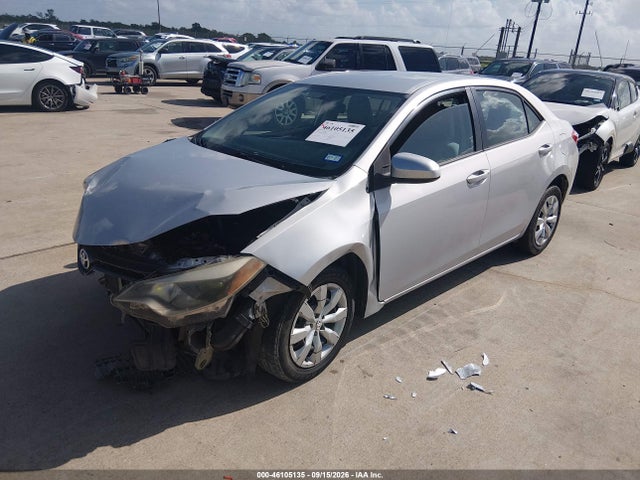 46105135 :رقم المزاد ، 2T1BURHE1GC489980 vin ، 2016 Toyota Corolla Le مزاد بيع