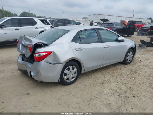 2015 Toyota Corolla L მანქანა იყიდება აუქციონზე, vin: 2T1BURHE7FC421987, აუქციონის ნომერი: 46105138