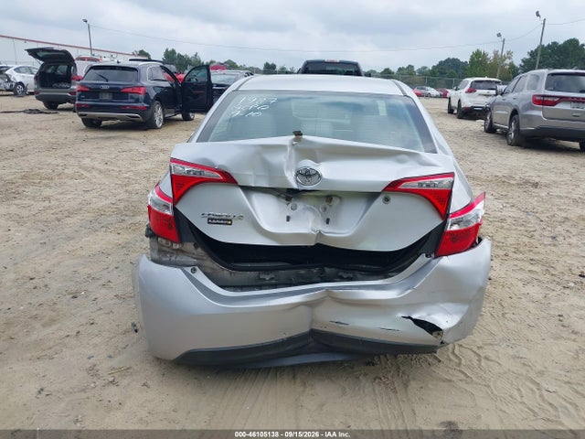 2015 Toyota Corolla L მანქანა იყიდება აუქციონზე, vin: 2T1BURHE7FC421987, აუქციონის ნომერი: 46105138