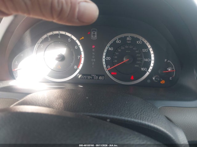46105160 :رقم المزاد ، 1HGCP3F8XAA031521 vin ، 2010 Honda Accord 3.5 Ex-l مزاد بيع