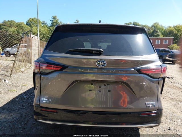 Aukcja sprzedaży 2022 Toyota Sienna Limited, vin: 5TDZSKFC9NS066422, numer aukcji: 46105184