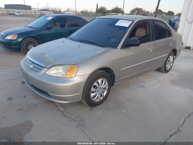 Aukcja sprzedaży 2002 Honda Civic Lx, vin: 2HGES16682H598503, numer aukcji: 46105199