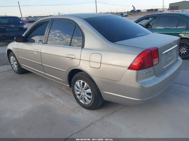 Aukcja sprzedaży 2002 Honda Civic Lx, vin: 2HGES16682H598503, numer aukcji: 46105199