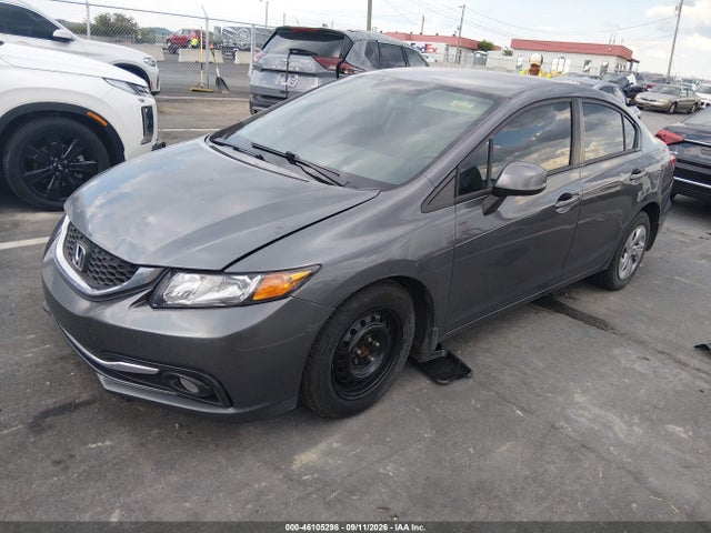 Aukcja sprzedaży 2013 Honda Civic Lx, vin: 19XFB2F57DE031312, numer aukcji: 46105298