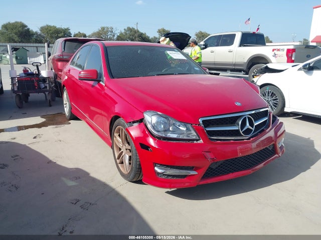 46105300 :رقم المزاد ، WDDGF4HB6DA785611 vin ، 2013 Mercedes-benz C 250 Sport مزاد بيع