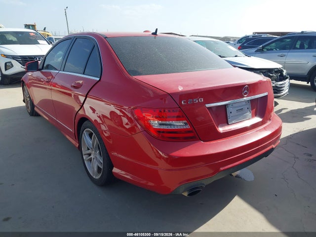 46105300 :رقم المزاد ، WDDGF4HB6DA785611 vin ، 2013 Mercedes-benz C 250 Sport مزاد بيع