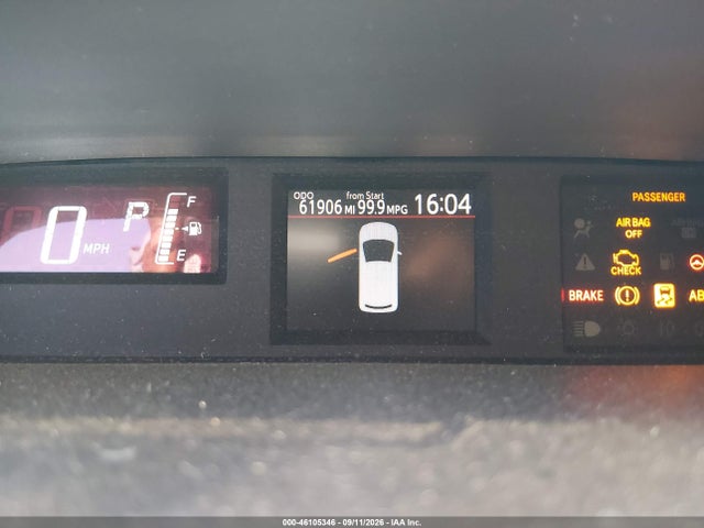 46105346 :رقم المزاد ، JTDKDTB35G1116384 vin ، 2016 Toyota Prius C Two مزاد بيع