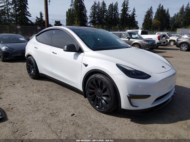 46105353 :رقم المزاد ، 5YJYGDEF2MF258224 vin ، 2021 Tesla Model Y Performance Dual Motor All-wheel Drive مزاد بيع