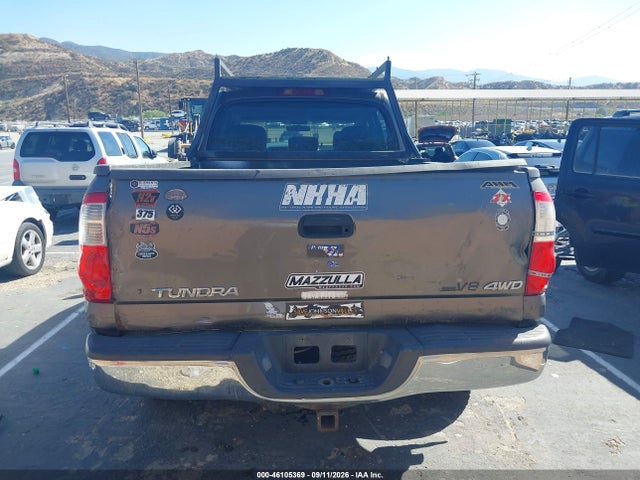 46105369 :رقم المزاد ، 5TBDT44176S509567 vin ، 2006 Toyota Tundra Sr5 V8 مزاد بيع