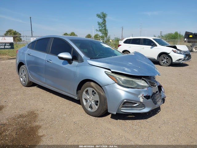 Продажа на аукционе авто 2017 Chevrolet Cruze Ls Auto, vin: 1G1BC5SM8H7145747, номер лота: 46105384