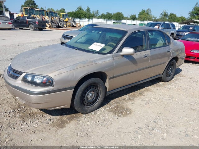 2001 Chevrolet Impala მანქანა იყიდება აუქციონზე, vin: 2G1WF52E619239647, აუქციონის ნომერი: 46105400