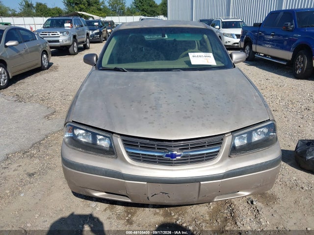 2001 Chevrolet Impala მანქანა იყიდება აუქციონზე, vin: 2G1WF52E619239647, აუქციონის ნომერი: 46105400