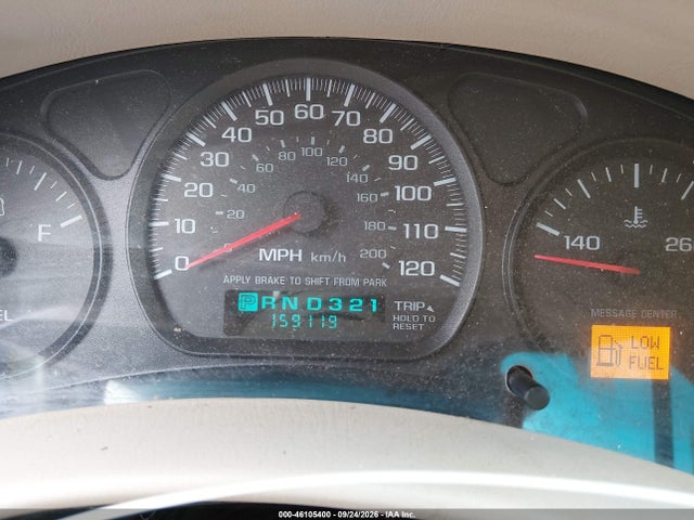 2001 Chevrolet Impala მანქანა იყიდება აუქციონზე, vin: 2G1WF52E619239647, აუქციონის ნომერი: 46105400