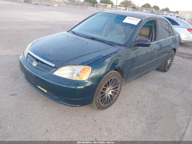 Aukcja sprzedaży 2002 Honda Civic Lx, vin: 1HGES16532L015426, numer aukcji: 46105475
