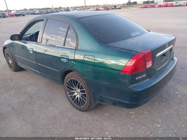 Aukcja sprzedaży 2002 Honda Civic Lx, vin: 1HGES16532L015426, numer aukcji: 46105475