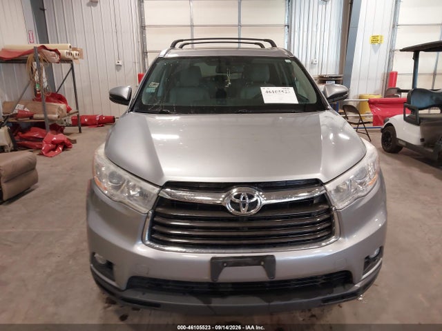 2014 Toyota Highlander Xle V6 მანქანა იყიდება აუქციონზე, vin: 5TDJKRFH8ES059897, აუქციონის ნომერი: 46105523