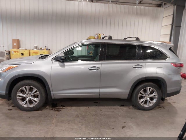 2014 Toyota Highlander Xle V6 მანქანა იყიდება აუქციონზე, vin: 5TDJKRFH8ES059897, აუქციონის ნომერი: 46105523