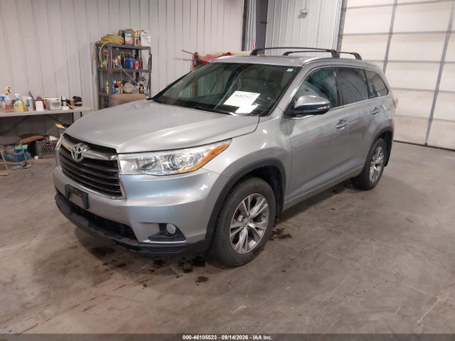 2014 Toyota Highlander Xle V6 მანქანა იყიდება აუქციონზე, vin: 5TDJKRFH8ES059897, აუქციონის ნომერი: 46105523