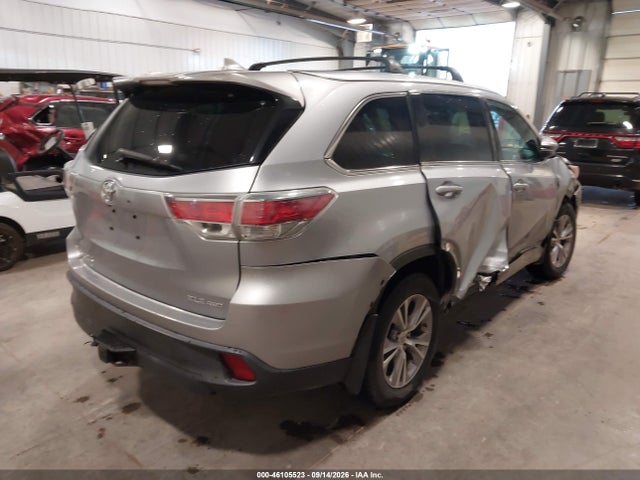 2014 Toyota Highlander Xle V6 მანქანა იყიდება აუქციონზე, vin: 5TDJKRFH8ES059897, აუქციონის ნომერი: 46105523
