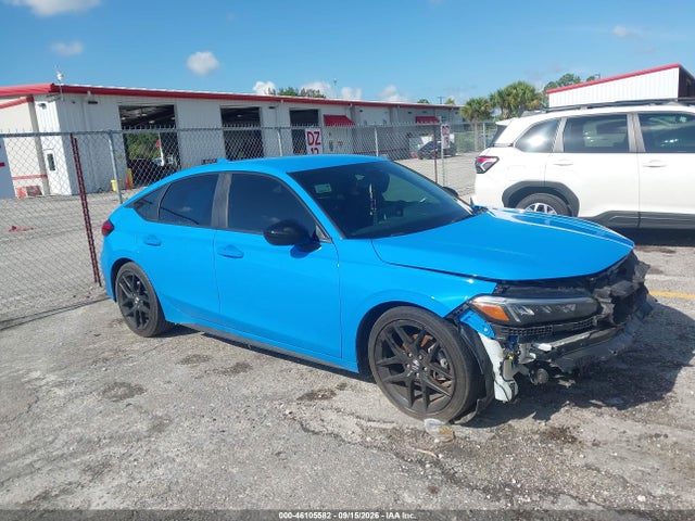 Auction sale of the 2025 Honda Civic Sedan Sport, vin: 19XFL2H81SE019593, lot number: 46105582