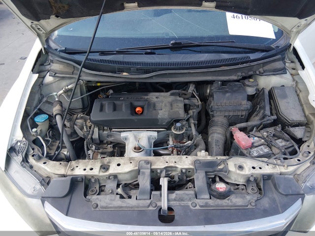 2012 Honda Civic Lx მანქანა იყიდება აუქციონზე, vin: 2HGFB2F51CH592528, აუქციონის ნომერი: 46105614