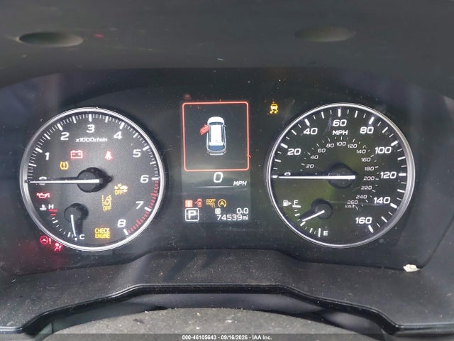 46105643 :رقم المزاد ، 4S4BTACC2L3156390 vin ، 2020 Subaru Outback Premium مزاد بيع