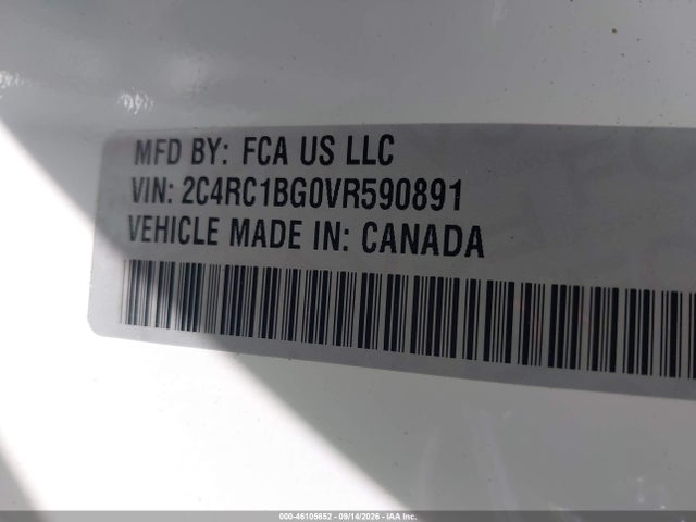 Aukcja sprzedaży 2027 Chrysler Pacifica, vin: 2C4RC1BG0VR590891, numer aukcji: 46105652