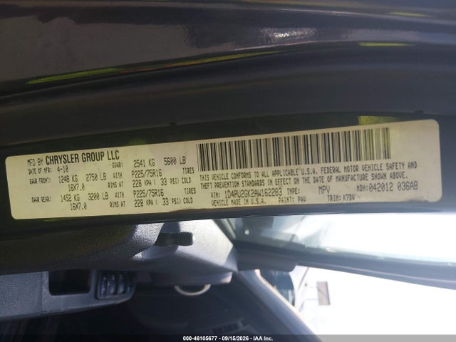 Aukcja sprzedaży 2010 Dodge Nitro Se, vin: 1D4PU2GK2AW162283, numer aukcji: 46105677