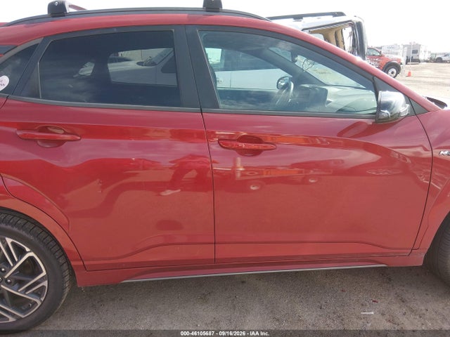 Aukcja sprzedaży 2022 Hyundai Kona N Line, vin: KM8K3CA35NU831225, numer aukcji: 46105687