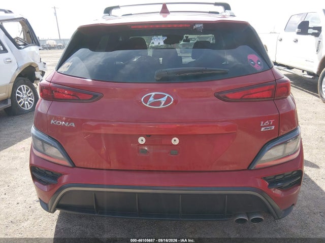 Aukcja sprzedaży 2022 Hyundai Kona N Line, vin: KM8K3CA35NU831225, numer aukcji: 46105687