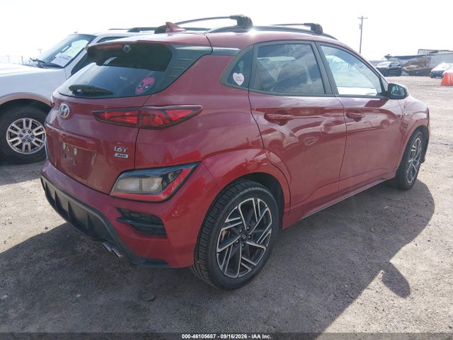 Aukcja sprzedaży 2022 Hyundai Kona N Line, vin: KM8K3CA35NU831225, numer aukcji: 46105687