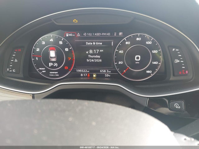 2017 Audi Q7 3.0t Premium მანქანა იყიდება აუქციონზე, vin: WA1LAAF70HD043403, აუქციონის ნომერი: 46105717