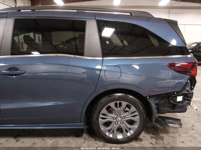 2025 Honda Odyssey Touring მანქანა იყიდება აუქციონზე, vin: 5FNRL6H85SB035195, აუქციონის ნომერი: 46105733