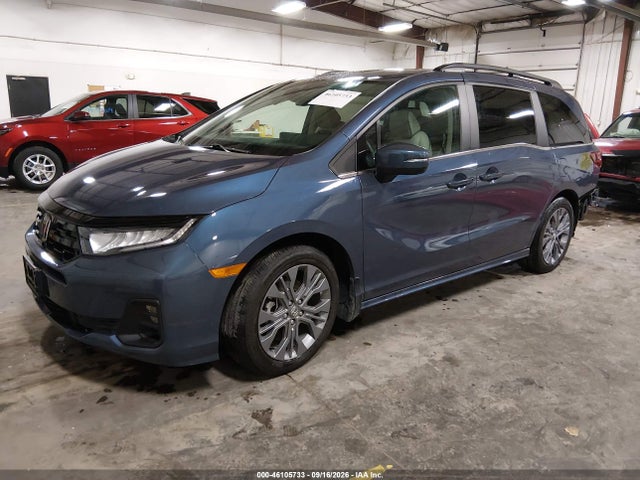 2025 Honda Odyssey Touring მანქანა იყიდება აუქციონზე, vin: 5FNRL6H85SB035195, აუქციონის ნომერი: 46105733