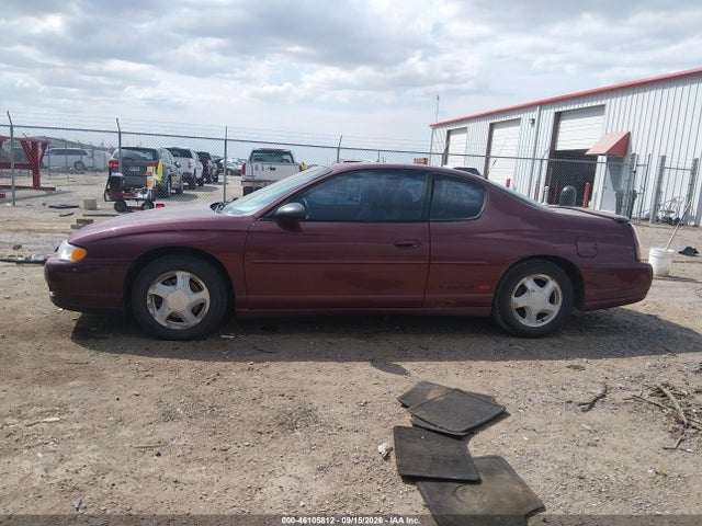 46105812 :رقم المزاد ، 2G1WX15K229274226 vin ، 2002 Chevrolet Monte Carlo Ss مزاد بيع