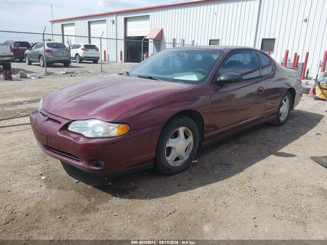 46105812 :رقم المزاد ، 2G1WX15K229274226 vin ، 2002 Chevrolet Monte Carlo Ss مزاد بيع