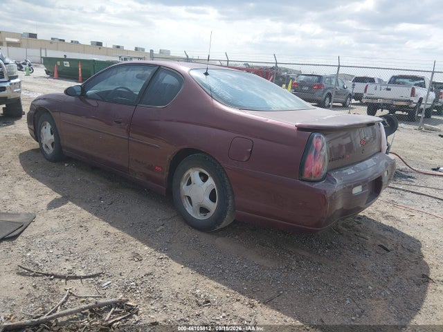46105812 :رقم المزاد ، 2G1WX15K229274226 vin ، 2002 Chevrolet Monte Carlo Ss مزاد بيع