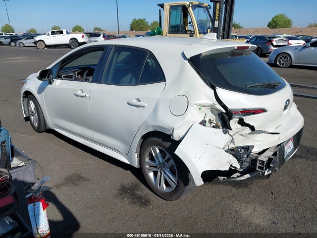 46105819 :رقم المزاد ، JTNK4RBE3K3026289 vin ، 2019 Toyota Corolla Se مزاد بيع