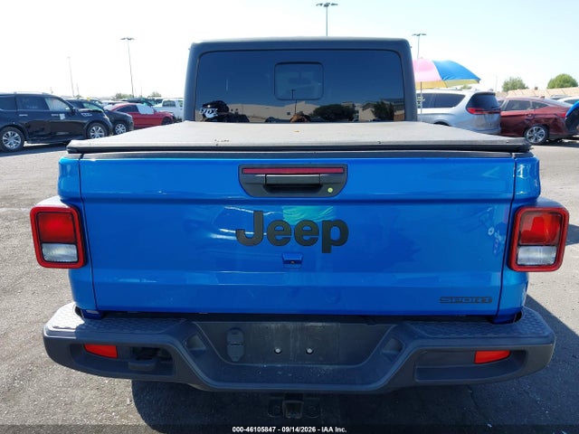 2021 Jeep Gladiator Sport S 4x4 მანქანა იყიდება აუქციონზე, vin: 1C6HJTAG8ML516387, აუქციონის ნომერი: 46105847