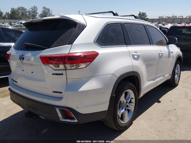Toyota Highlander Hybrid Limited 2019 5TDDGRFHXKS058020 Image 4