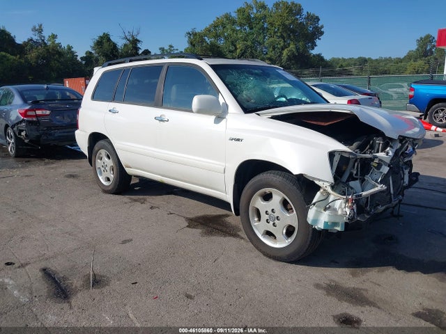 2006 Toyota Highlander Sport V6 მანქანა იყიდება აუქციონზე, vin: JTEEP21A360167039, აუქციონის ნომერი: 46105860