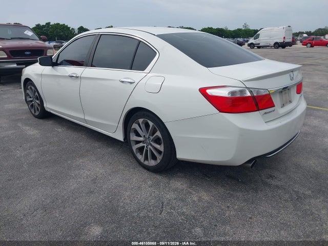 2013 Honda Accord Sport მანქანა იყიდება აუქციონზე, vin: 1HGCR2F5XDA100853, აუქციონის ნომერი: 46105868