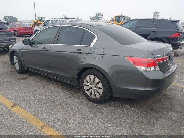 46105885 :رقم المزاد ، 1HGCP2F35CA134136 vin ، 2012 Honda Accord 2.4 Lx مزاد بيع
