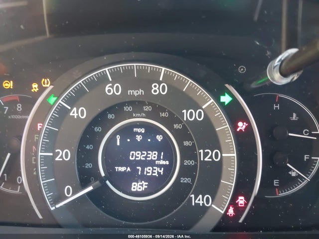 46105936 :رقم المزاد ، 2HKRM4H39EH614525 vin ، 2014 Honda Cr-v Lx مزاد بيع