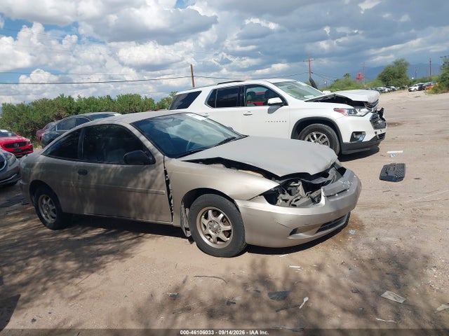 46106033 :رقم المزاد ، 1G1JC12F537358105 vin ، 2003 Chevrolet Cavalier مزاد بيع
