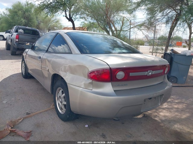 46106033 :رقم المزاد ، 1G1JC12F537358105 vin ، 2003 Chevrolet Cavalier مزاد بيع