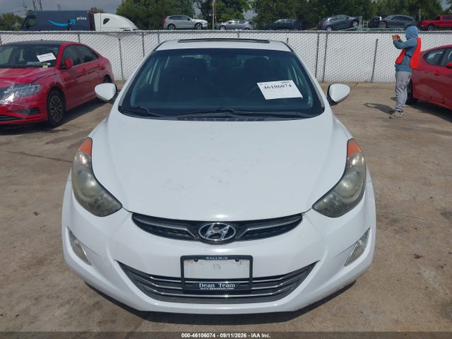 46106074 :رقم المزاد ، 5NPDH4AE2DH292206 vin ، 2013 Hyundai Elantra Limited مزاد بيع