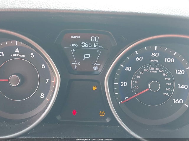 46106074 :رقم المزاد ، 5NPDH4AE2DH292206 vin ، 2013 Hyundai Elantra Limited مزاد بيع