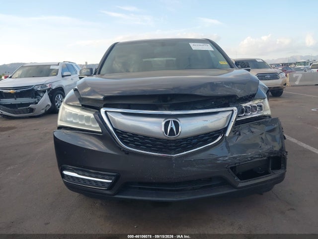 46106078 :رقم المزاد ، 5FRYD3H23EB015582 vin ، 2014 Acura Mdx مزاد بيع