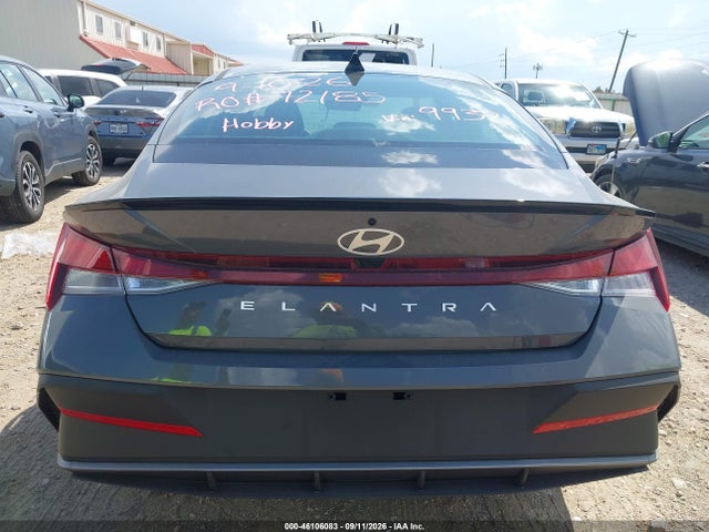 Продажа на аукционе авто 2026 Hyundai Elantra Sel Sport, vin: KMHLM4DG4TU279932, номер лота: 46106083